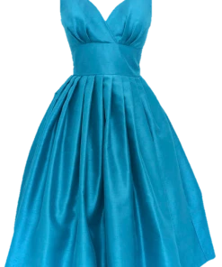 Retrospec'd Elizabeth Teal Dress