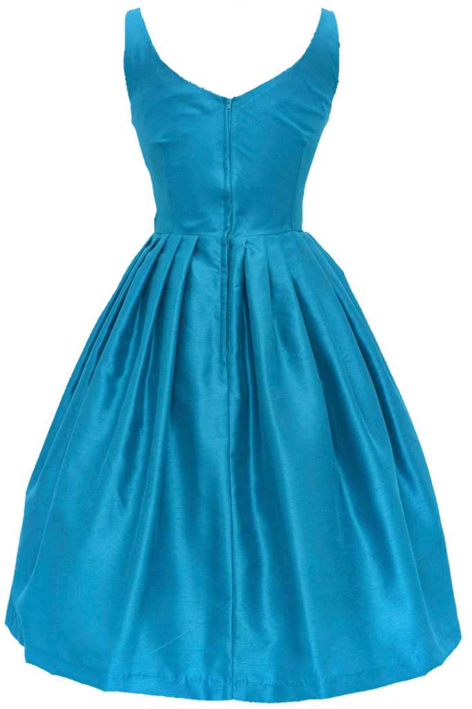 Retrospec'd Elizabeth Teal Dress - Image 2
