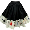 Unique Vintage My Barbie Collection Swing Skirt