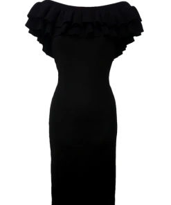 Collectif Yazzmin Knitted Pencil Dress