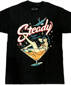 Steady Clothing Co. Martini Mens’ T-Shirt