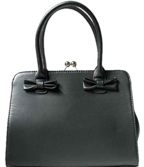 Collectif Jessica Bow Matte Handbag - Image 2