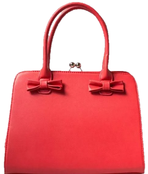 Collectif Jessica Bow Matte Handbag