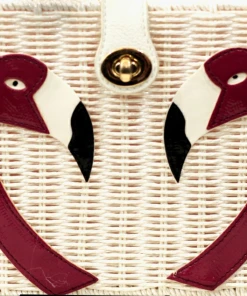 Collectif Flamingo Basket Bag