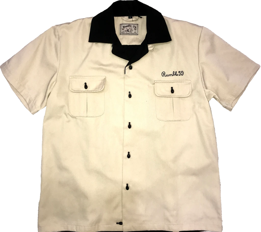 Rumble 59 Shrunken Head Bowling Shirt - Image 2