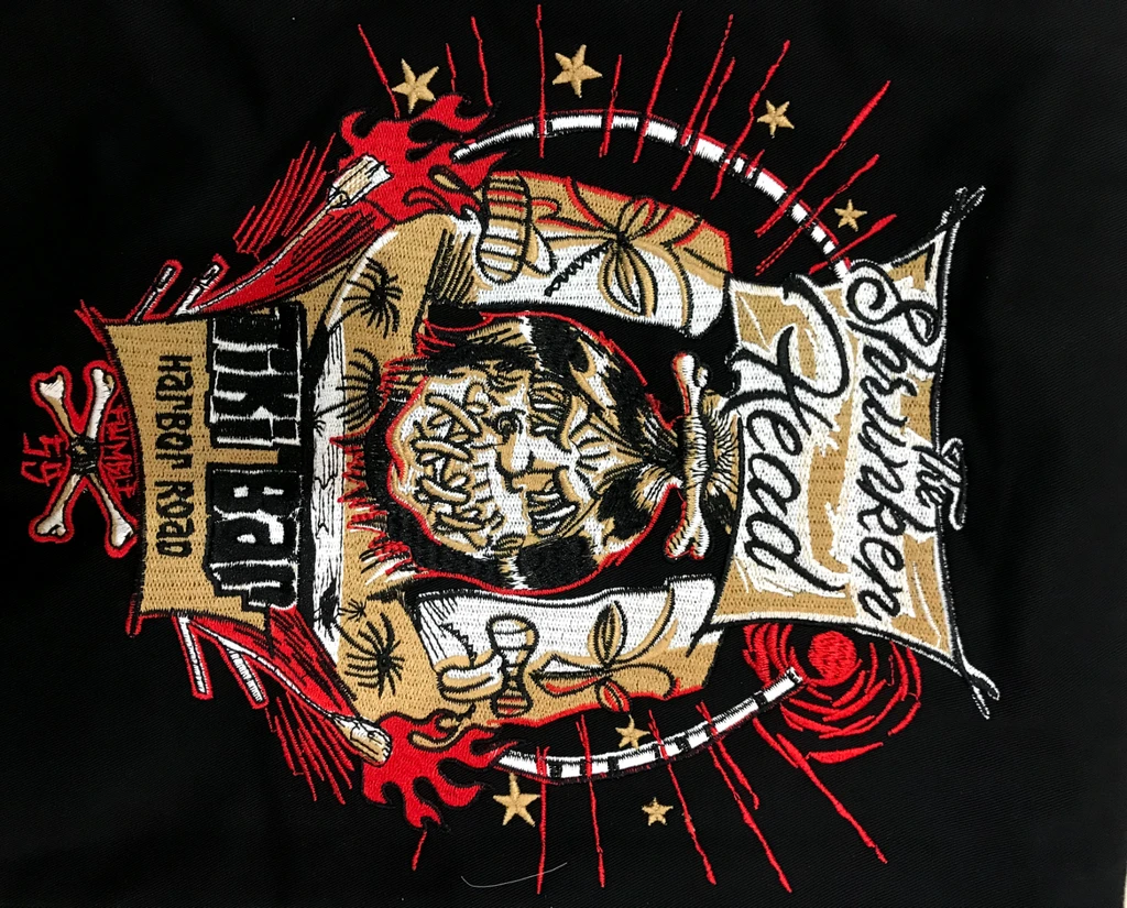 Rumble 59 Shrunken Head Bowling Shirt - Image 3