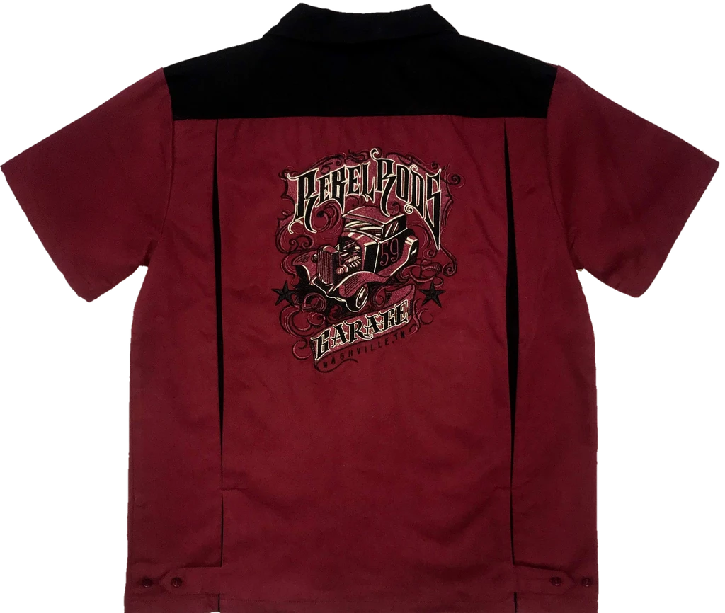 Rumble 59 Rebel Rods Bowling Shirt