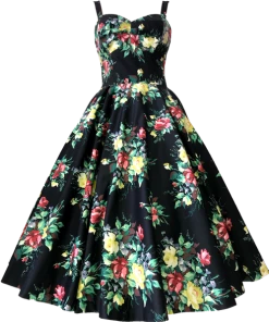 Retrospec'd Venetian Rose Dress