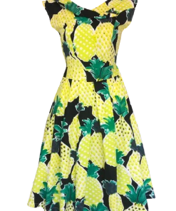 Vanessa Tong Summer Pineapple Dress (Calista)