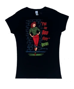 Hardcore Logo I’m The Bad Guy Ladies Tee