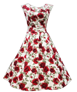 Vanessa Tong Spring Rose Dress (Calista)