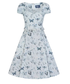 Collectif Paisley Butterfly Swing Dress