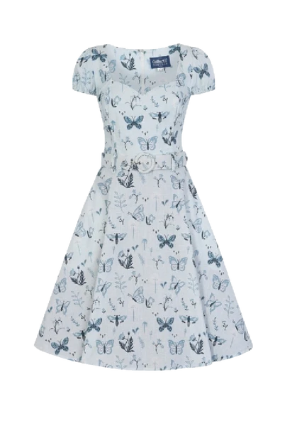 Collectif Paisley Butterfly Swing Dress