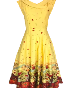 Vanessa Tong Autumn Leaves Dress (Calista)
