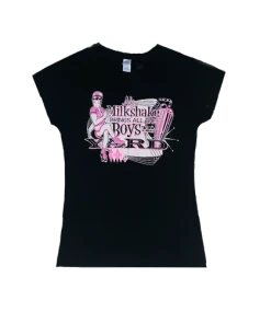 Hardcore Logo Milkshake Ladies Tee