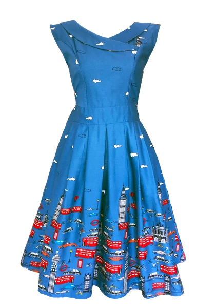Vanessa Tong London Buses Dress (Calista)