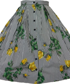 Retrospec'd Bonnie Skirt - Texas Rose