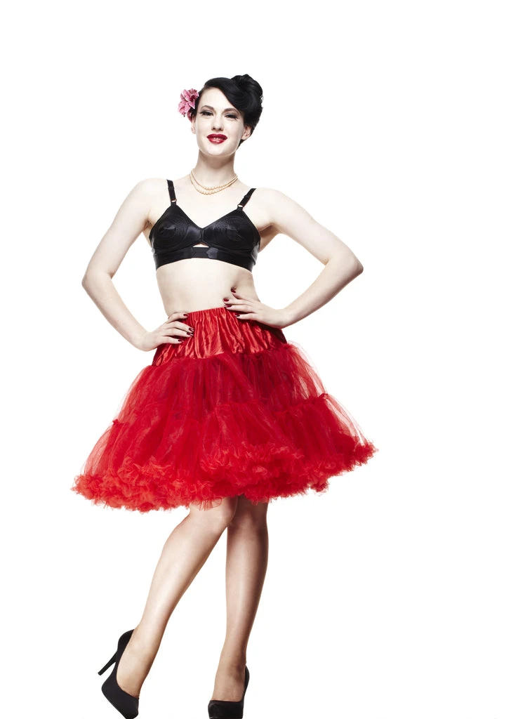 Hell Bunny Red Petticoat- Short - Image 2