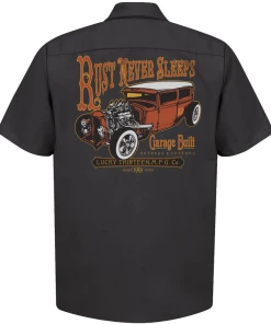 Kiss Kiss Bang Clothing Lucky13 Rust Never Sleeps Workshirt