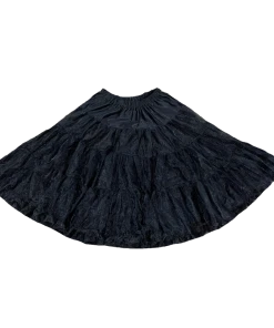 Hell Bunny Black Petticoat- Long
