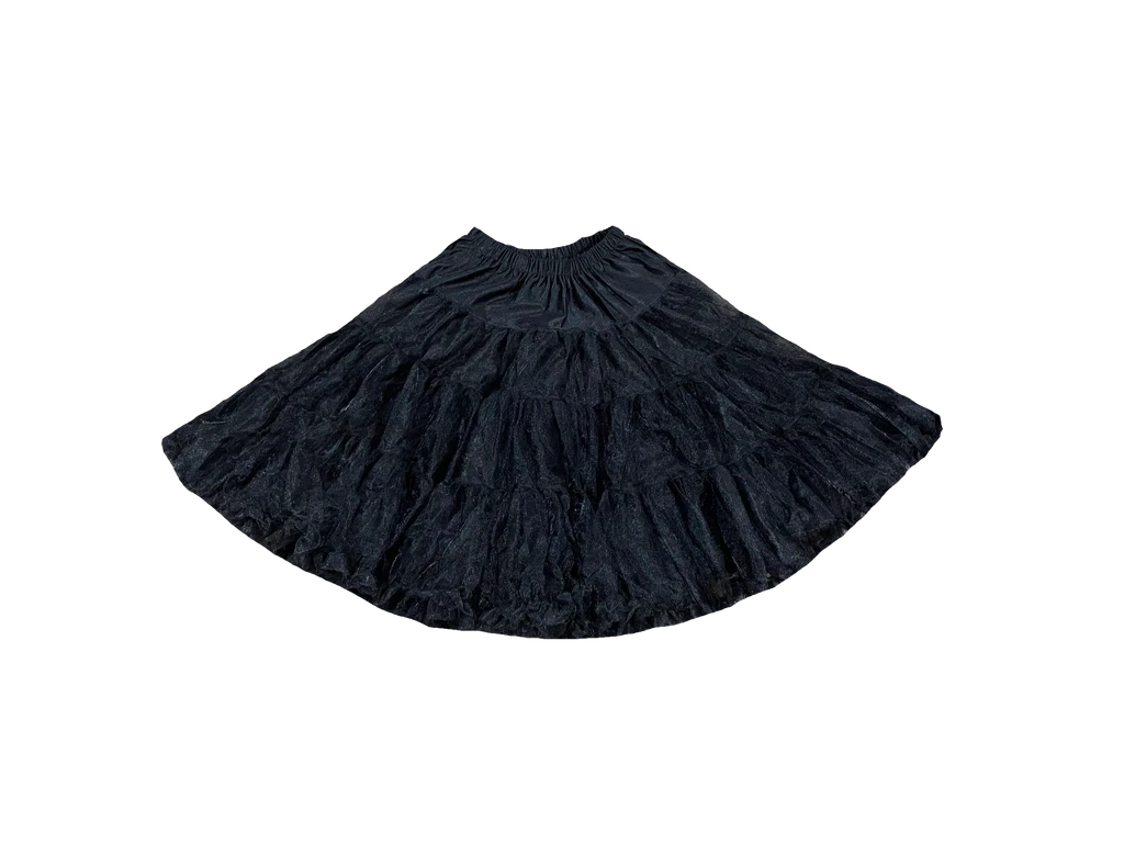 Hell Bunny Black Petticoat- Long